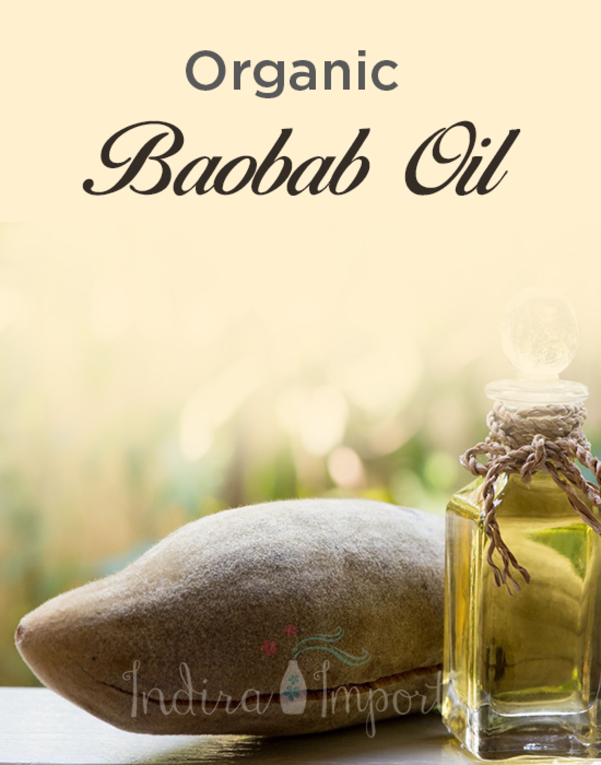 Organic Baobab Oil
