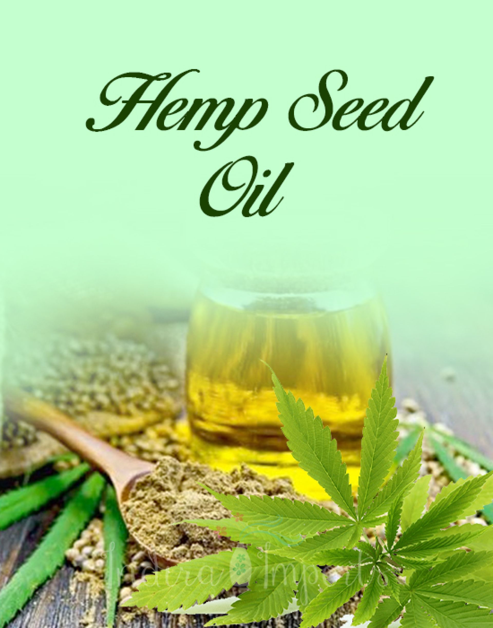 100% Pure Hemp Seed Oil