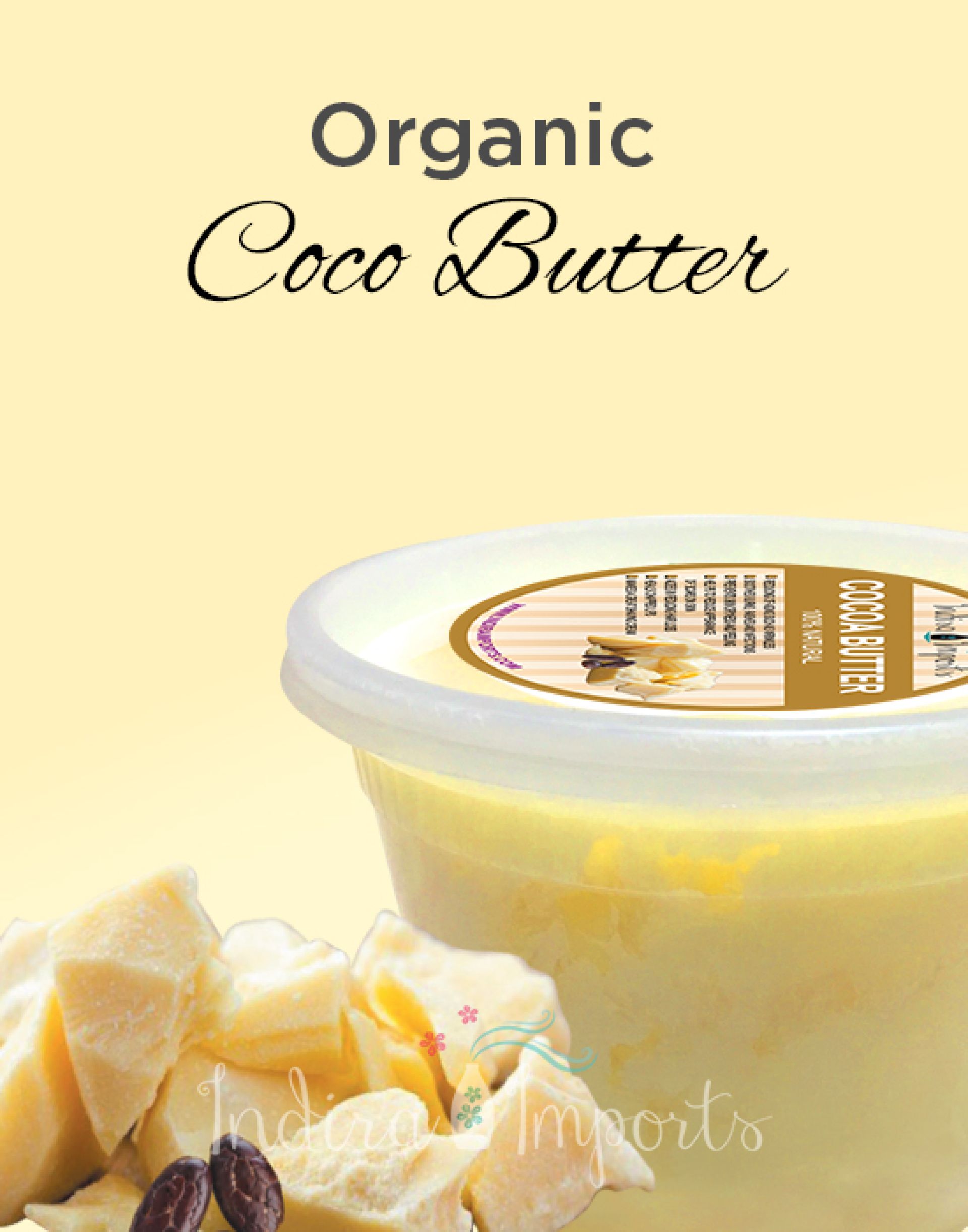 100% Organic Coco Butter